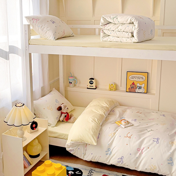 91家纺网 家纺一手货源 找家纺 （总）海岛哥哥 2025新款云朵棉宿舍学生三件套