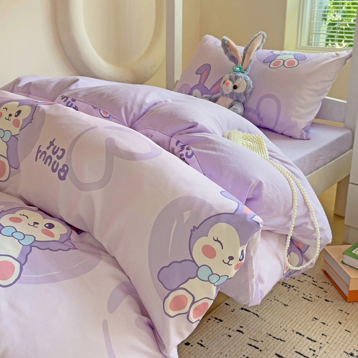 91家纺网 家纺一手货源 找家纺 海岛哥哥 2025新款云朵棉宿舍学生三件套 黛菲