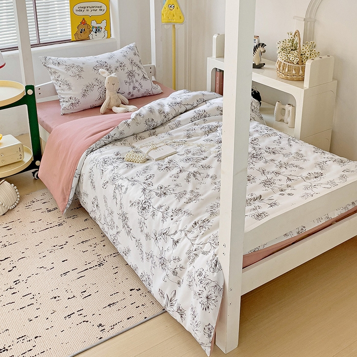 91家纺网 家纺一手货源 找家纺 海岛哥哥 2025新款云朵棉宿舍学生三件套 时安