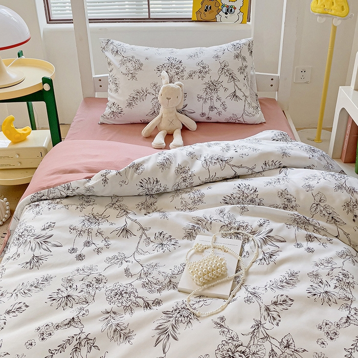 91家纺网 家纺一手货源 找家纺 海岛哥哥 2025新款云朵棉宿舍学生三件套 时安