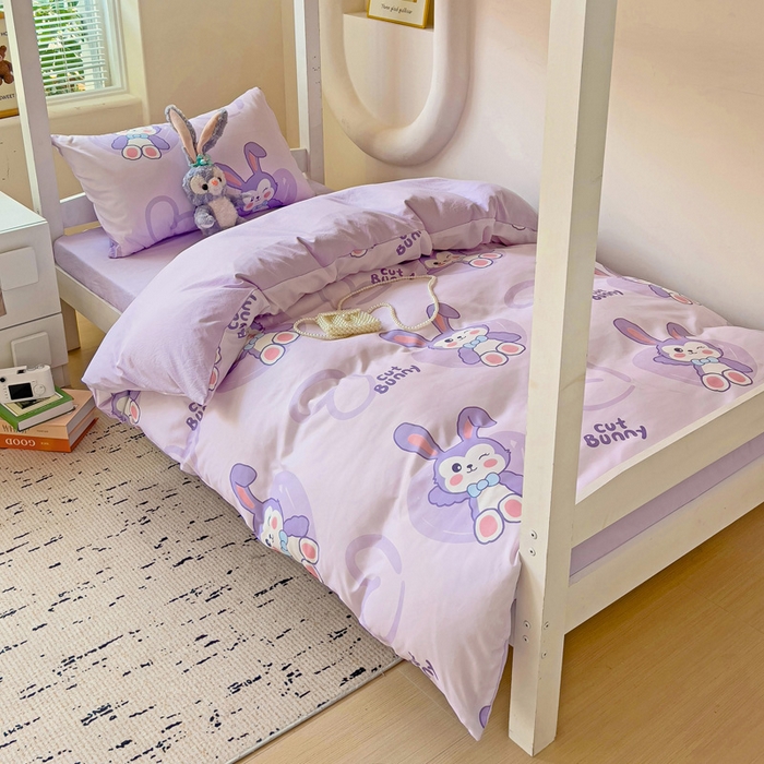 91家纺网 家纺一手货源 找家纺 海岛哥哥 2025新款云朵棉宿舍学生三件套 黛菲