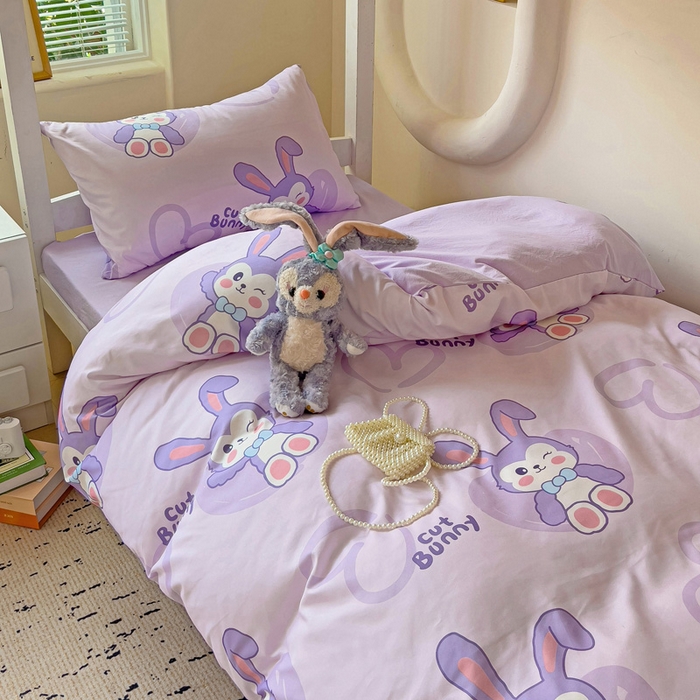 91家纺网 家纺一手货源 找家纺 海岛哥哥 2025新款云朵棉宿舍学生三件套 黛菲