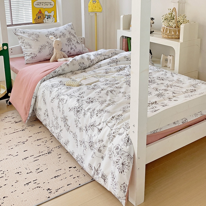 91家纺网 家纺一手货源 找家纺 海岛哥哥 2025新款云朵棉宿舍学生三件套 时安