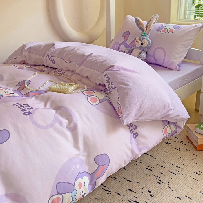 91家纺网 家纺一手货源 找家纺 海岛哥哥 2025新款云朵棉宿舍学生三件套 黛菲