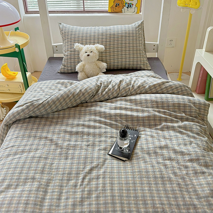 91家纺网 家纺一手货源 找家纺 港岛妹妹 2025新款宿舍学生三件套 格林