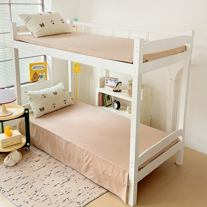 91家纺网 家纺一手货源 找家纺 港岛妹妹 2025新款宿舍学生三件套 熊熊公仔