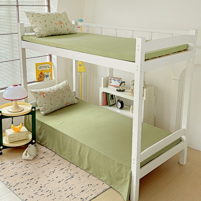 91家纺网 家纺一手货源 找家纺 港岛妹妹 2025新款宿舍学生三件套 蘑菇屋