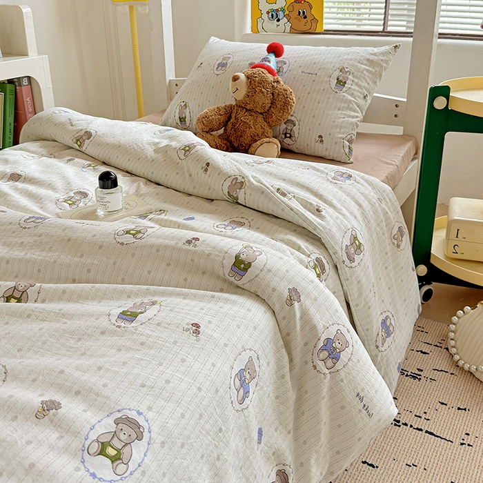 91家纺网 家纺一手货源 找家纺 港岛妹妹 2025新款宿舍学生三件套 童年玩偶