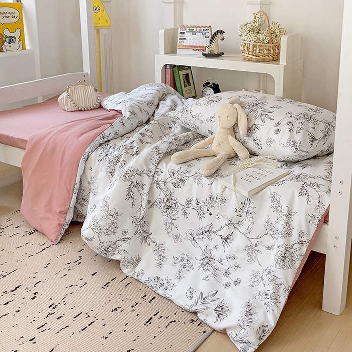 91家纺网 家纺一手货源 找家纺 海岛哥哥 2025新款云朵棉宿舍学生三件套 时安