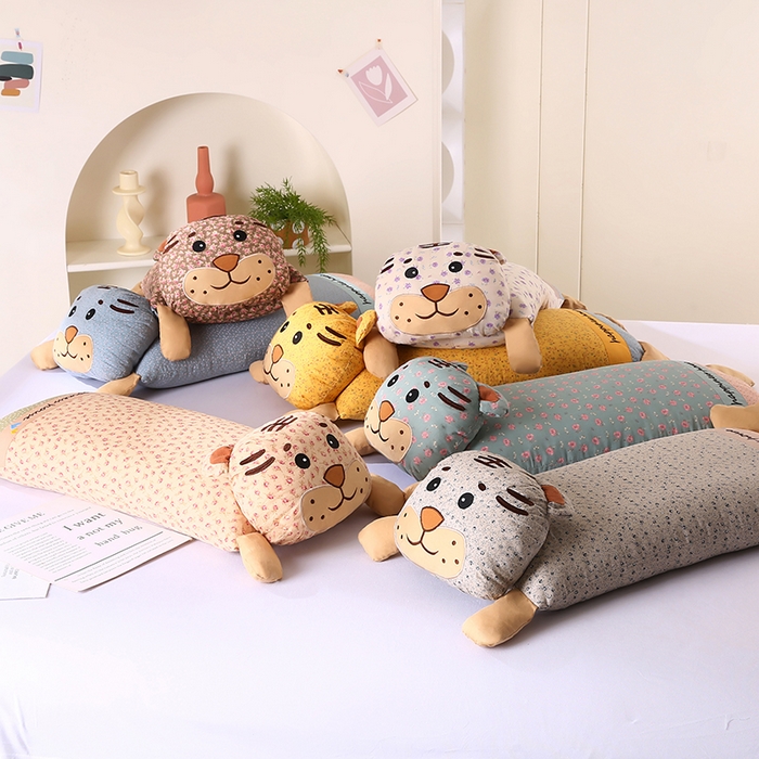 91家纺网 家纺一手货源 找家纺 （总）蔻眠 乖乖虎-全棉卡通荞麦枕儿童学生成人护颈枕芯