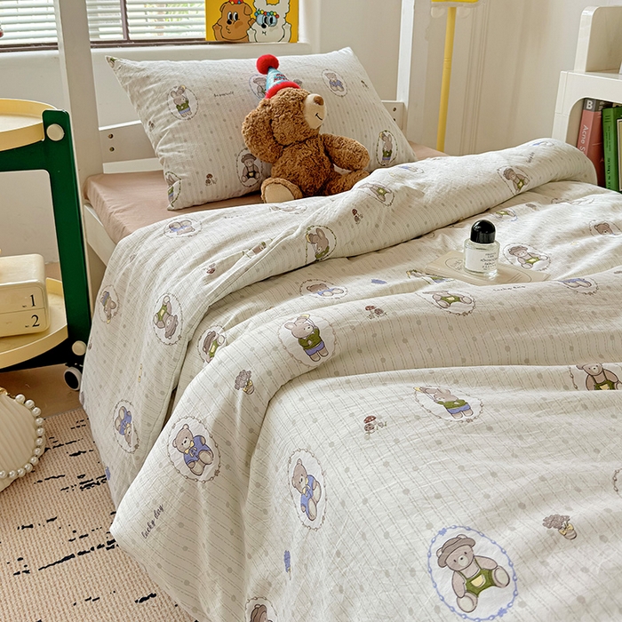 91家纺网 家纺一手货源 找家纺 港岛妹妹 2025新款宿舍学生三件套 童年玩偶