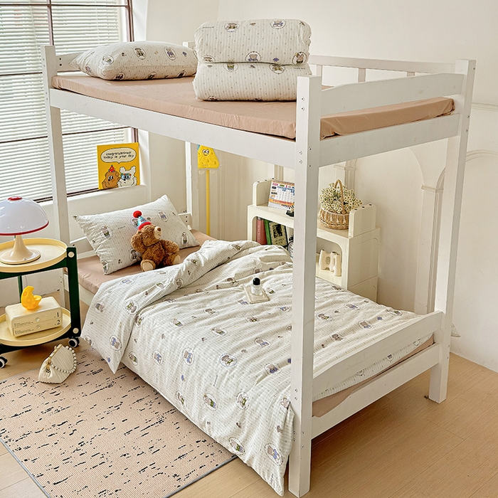 91家纺网 家纺一手货源 找家纺 港岛妹妹 2025新款宿舍学生三件套 童年玩偶