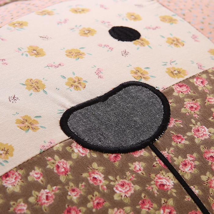 91家纺网 家纺一手货源 找家纺 蔻眠 印花俏皮猴-全棉卡通荞麦枕儿童学生成人护颈枕芯 印花俏皮猴-粉色