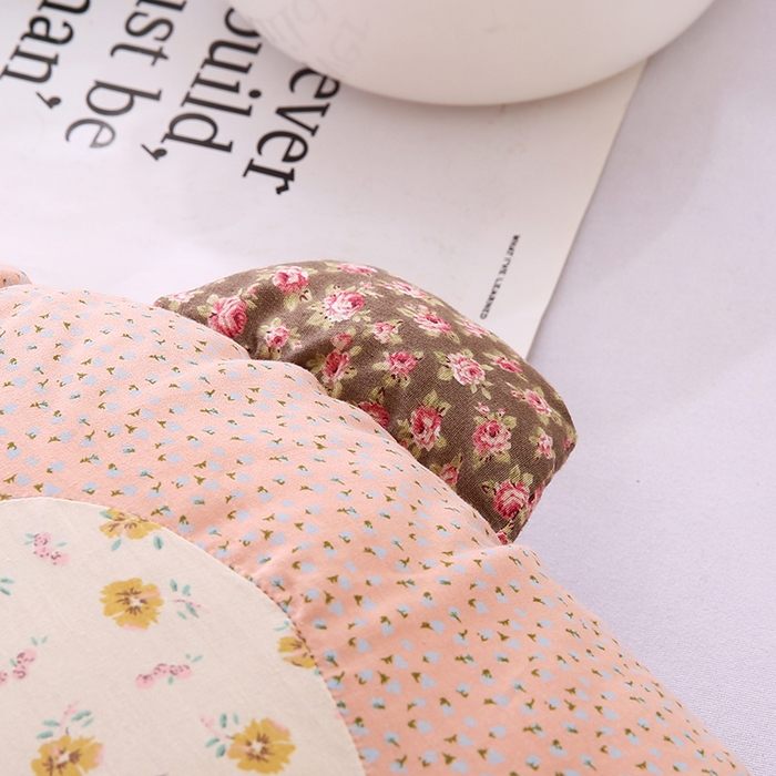 91家纺网 家纺一手货源 找家纺 蔻眠 印花俏皮猴-全棉卡通荞麦枕儿童学生成人护颈枕芯 印花俏皮猴-粉色