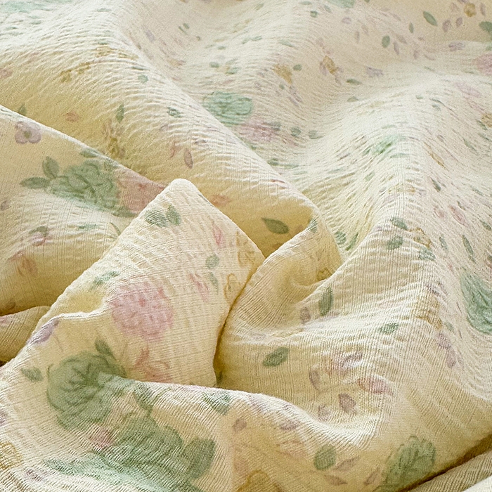 91家纺网 家纺一手货源 找家纺 仟网汇 2025新款床盖四件套夏被四件套（活套被套） 薄荷微凉