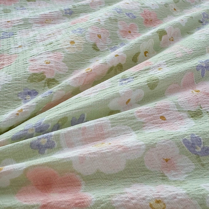 91家纺网 家纺一手货源 找家纺 仟网汇 2025新款床盖四件套夏被四件套（活套被套） 莱茵河畔