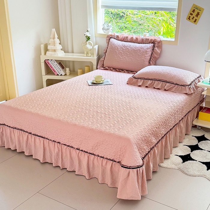 91家纺网 家纺一手货源 找家纺 仟网汇 2025新款床盖四件套夏被四件套（活套被套） 梦境