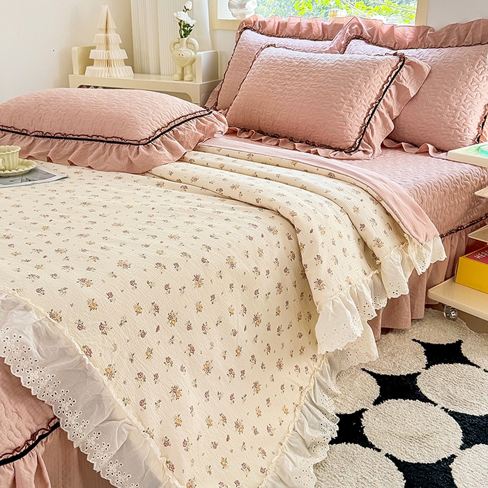 91家纺网 家纺一手货源 找家纺 仟网汇 2025新款床盖四件套夏被四件套（活套被套） 梦境