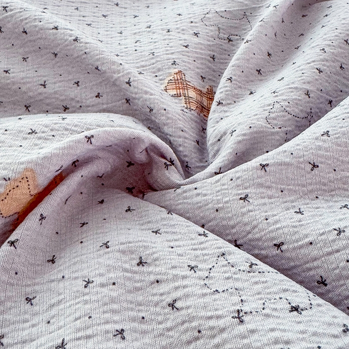 91家纺网 家纺一手货源 找家纺 仟网汇 2025新款床盖四件套夏被四件套（活套被套） 慕斯小狗兰