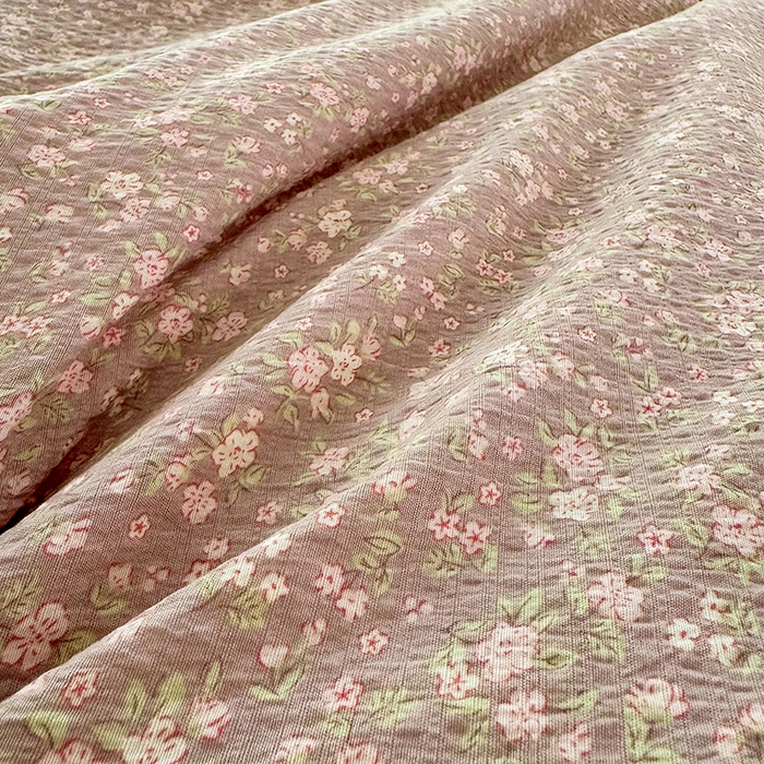 91家纺网 家纺一手货源 找家纺 仟网汇 2025新款床盖四件套夏被四件套（活套被套） 山野栀子