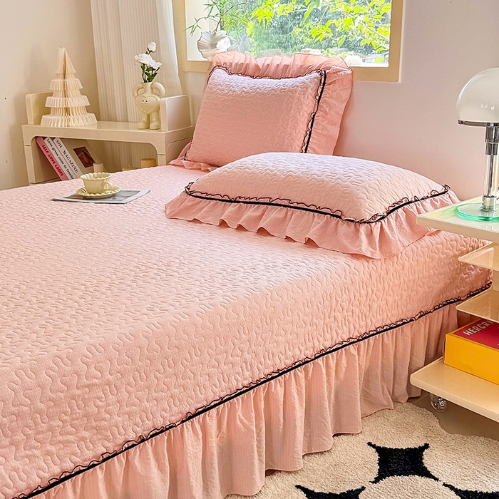 91家纺网 家纺一手货源 找家纺 仟网汇 2025新款床盖四件套夏被四件套（活套被套） 云水瑶