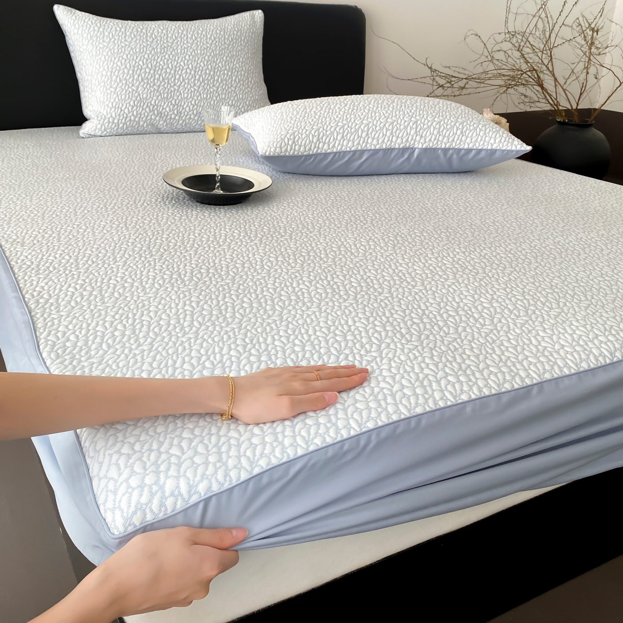 91家纺网 家纺一手货源 找家纺 （总）赫帛 2025春夏新款日本ICE 3D Max进口冷感软凉席空调席