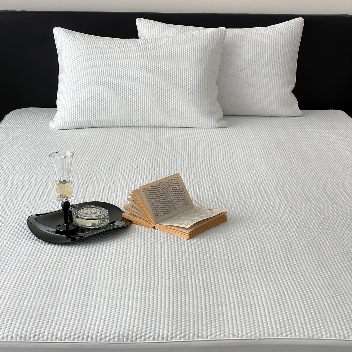 91家纺网 家纺一手货源 找家纺 赫帛 2025春夏新款日本ICE 3D Max进口冷感软凉席空调席 素编-白