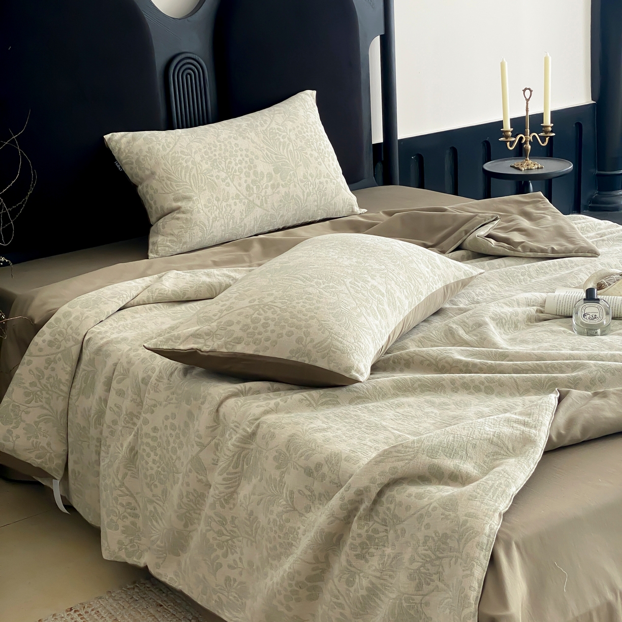 91家纺网 家纺一手货源 找家纺 赫帛 2025春夏新款全棉纯棉色织提花数码印花七草夏被夏凉被空调被 七草-绿色夏被