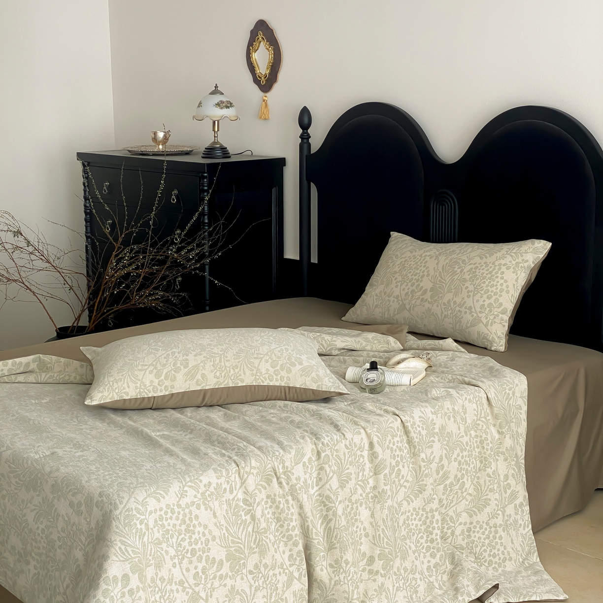 91家纺网 家纺一手货源 找家纺 赫帛 2025春夏新款全棉纯棉色织提花数码印花七草夏被夏凉被空调被 七草-绿色夏被