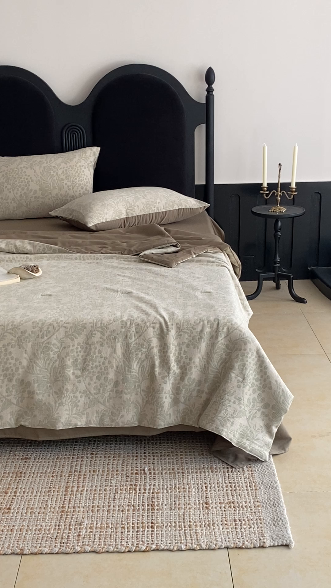 91家纺网 家纺一手货源 找家纺 赫帛 2025春夏新款全棉纯棉色织提花数码印花七草夏被夏凉被空调被 七草-绿色夏被