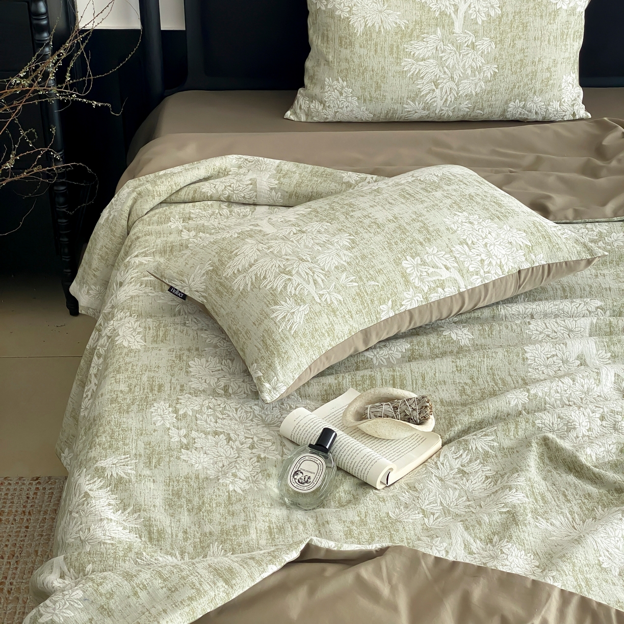 91家纺网 家纺一手货源 找家纺 （总）赫帛 2025春夏新款全棉纯棉色织提花数码印花椿野夏被夏凉被空调被