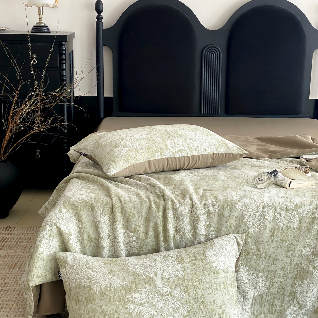 91家纺网 家纺一手货源 找家纺 （总）赫帛 2025春夏新款全棉纯棉色织提花数码印花椿野夏被夏凉被空调被