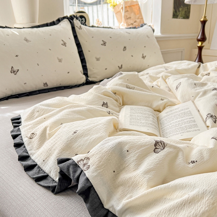 91家纺网 家纺一手货源 找家纺 （总）仟网汇 2025新款赫本风四件套