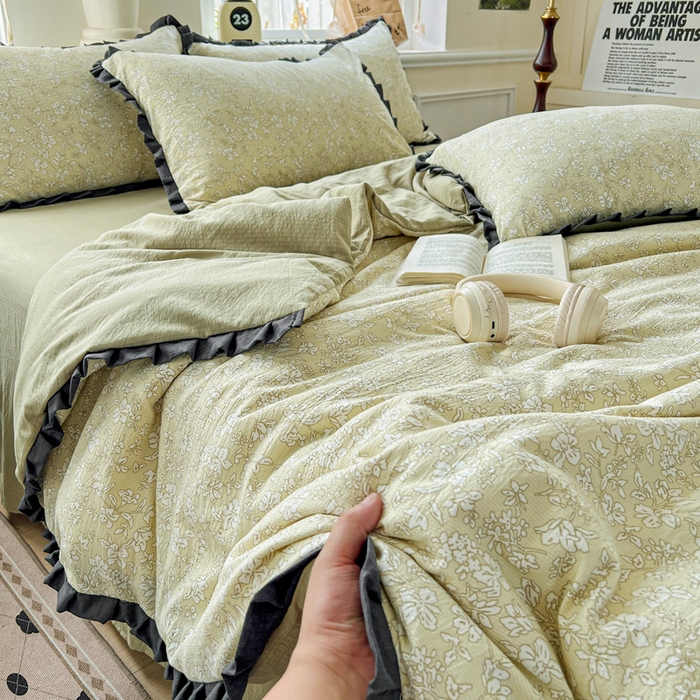 91家纺网 家纺一手货源 找家纺 仟网汇 2025新款赫本风四件套 赫本风-安夏