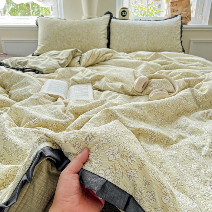 91家纺网 家纺一手货源 找家纺 仟网汇 2025新款赫本风四件套 赫本风-安夏