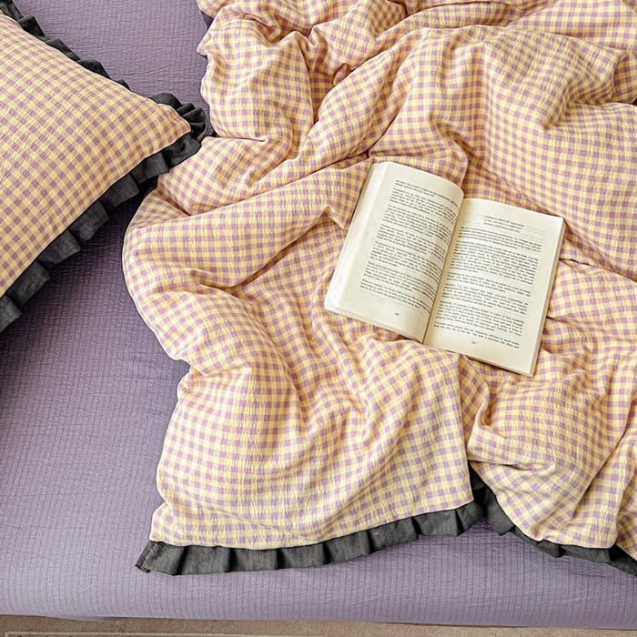 91家纺网 家纺一手货源 找家纺 仟网汇 2025新款赫本风四件套 赫本风-复古格