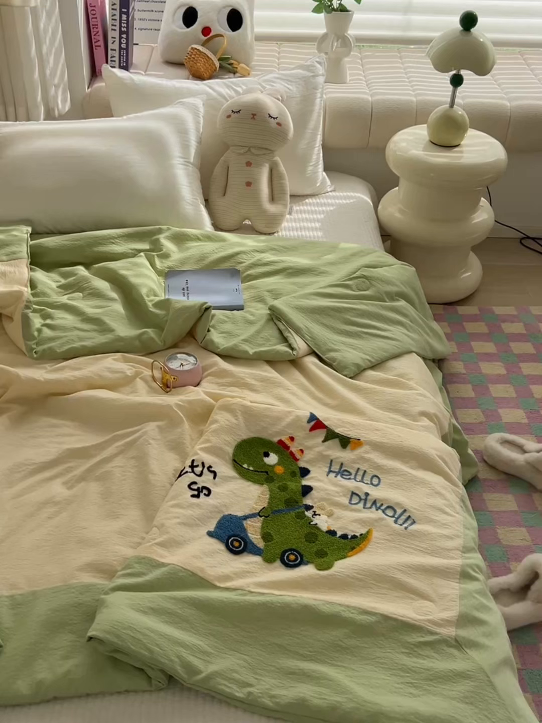 91家纺网 家纺一手货源 找家纺 （总）子钦家纺 2025新款云感纱木棉毛巾绣夏被夏凉被空调被