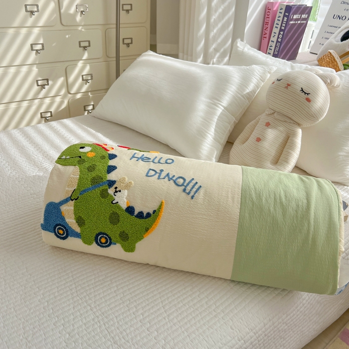 91家纺网 家纺一手货源 找家纺 （总）子钦家纺 2025新款云感纱木棉毛巾绣夏被夏凉被空调被