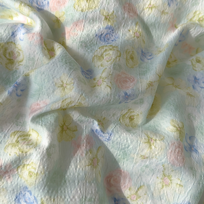 91家纺网 家纺一手货源 找家纺 竹合家纺 2025新品云感皱皱四件套跑量款小清新四件套