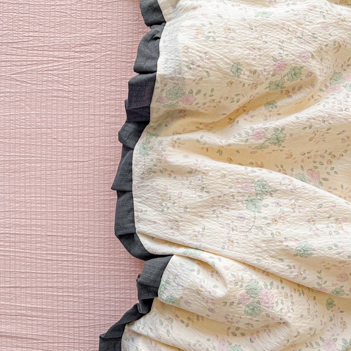 91家纺网 家纺一手货源 找家纺 仟网汇 2025新款赫本风四件套 赫本风-花知晓