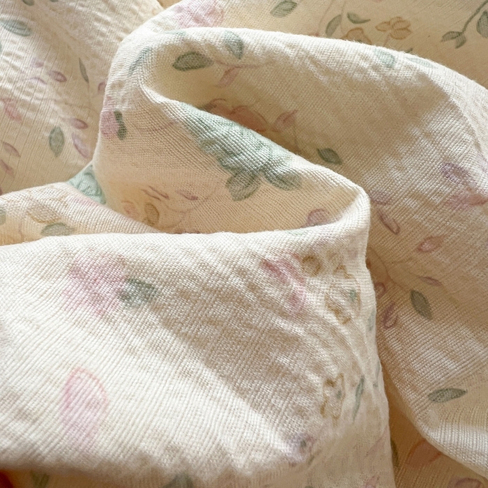 91家纺网 家纺一手货源 找家纺 仟网汇 2025新款赫本风四件套 赫本风-花知晓