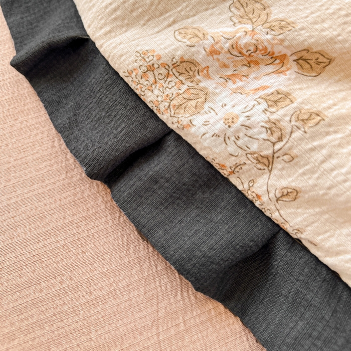 91家纺网 家纺一手货源 找家纺 仟网汇 2025新款赫本风四件套 赫本风-可颂