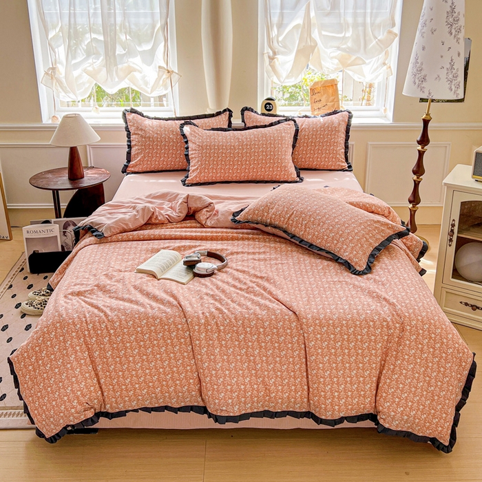 仟网汇 2025新款赫本风四件套 赫本风-罗曼