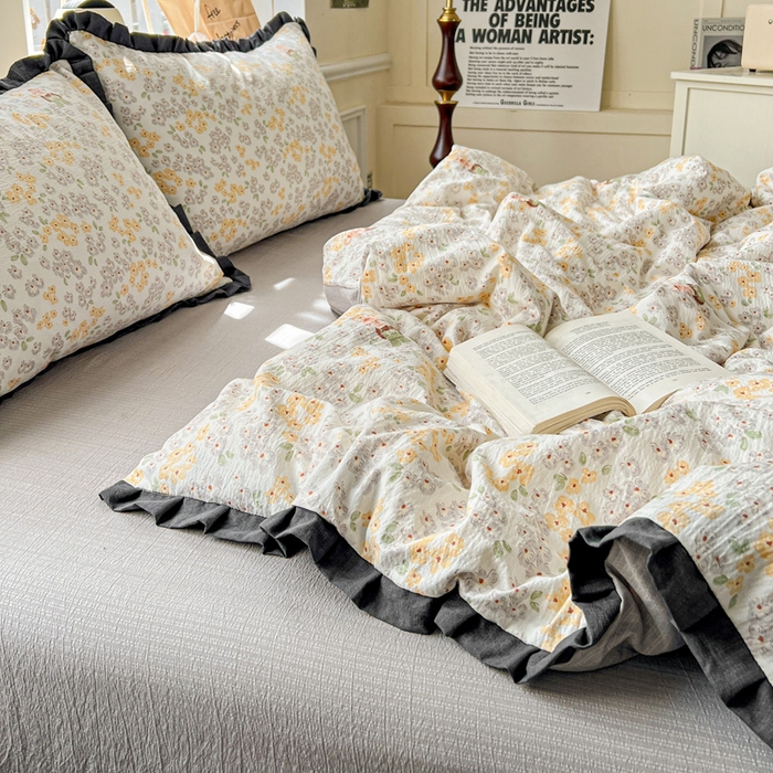 91家纺网 家纺一手货源 找家纺 仟网汇 2025新款赫本风四件套 赫本风-妮可