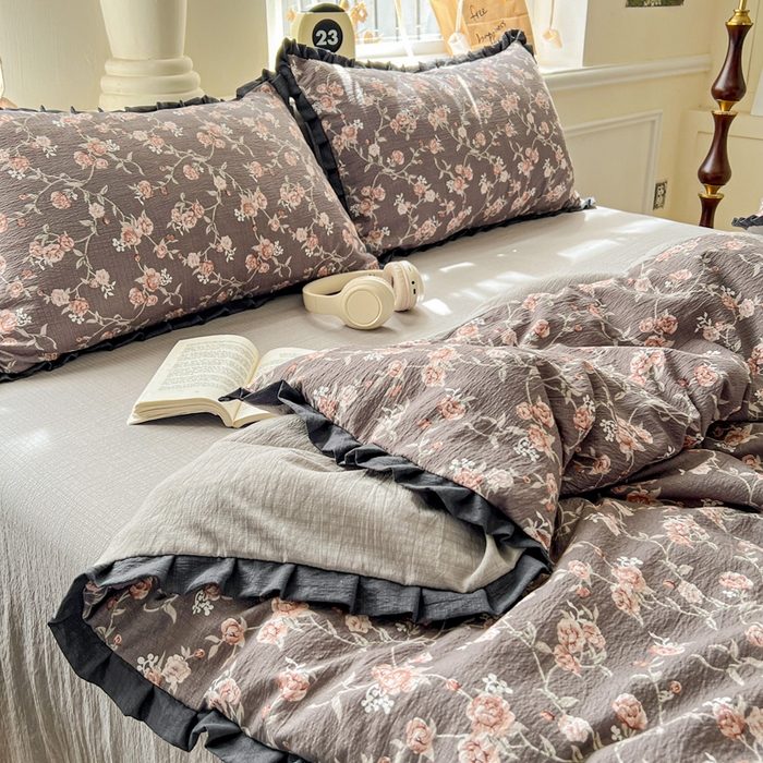 91家纺网 家纺一手货源 找家纺 仟网汇 2025新款赫本风四件套 赫本风-塞纳河畔