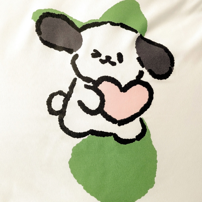 91家纺网 家纺一手货源 找家纺 港岛妹妹 2025年春夏新款芦荟棉印花四件套 淘气萌宠