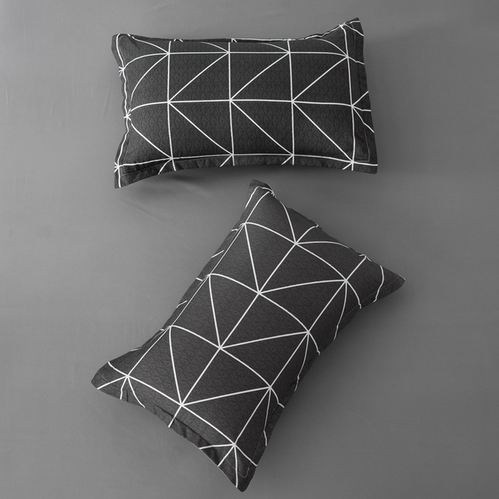 91家纺网 家纺一手货源 找家纺 港岛妹妹 2025年春夏新款芦荟棉印花四件套 绅士