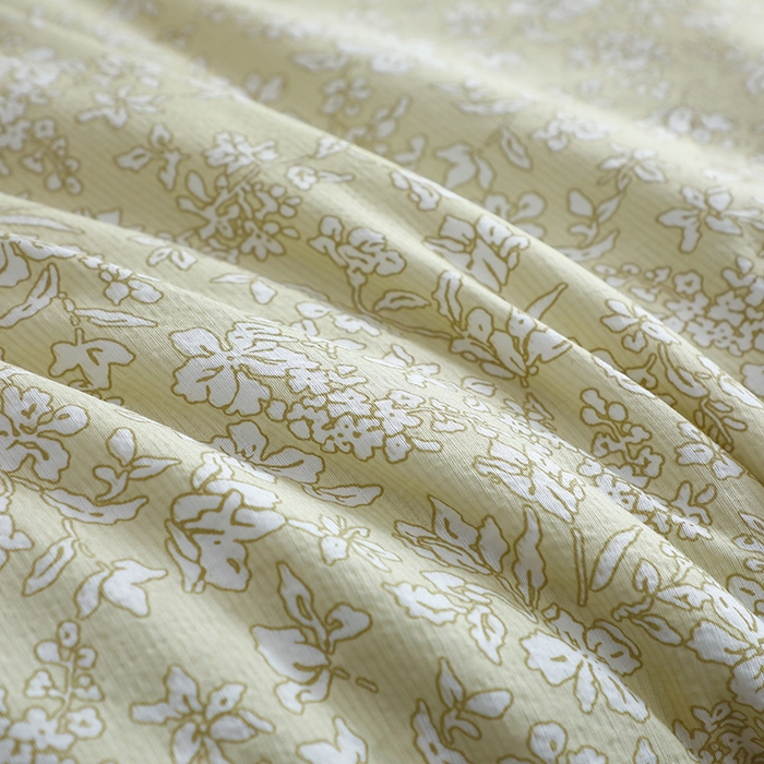 91家纺网 家纺一手货源 找家纺 仟网汇 2025新款亲肤皱皱棉四件套皱皱纱四件套 安夏