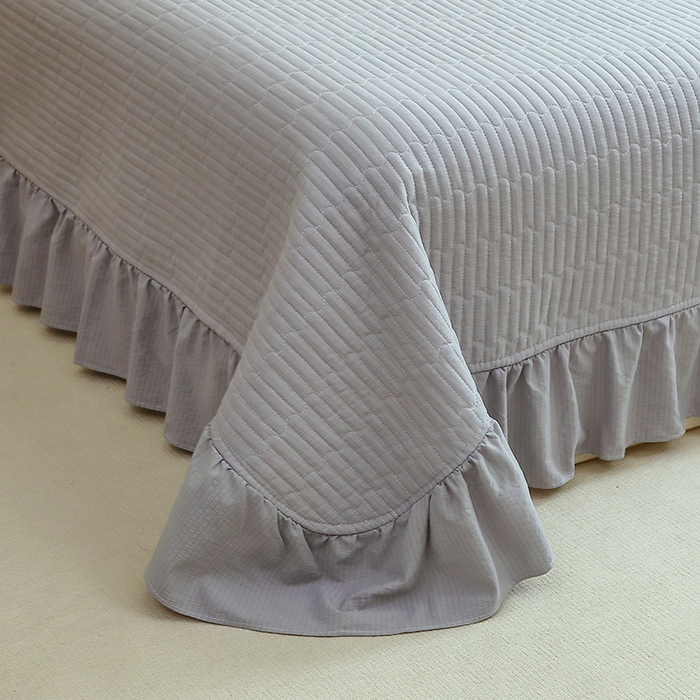 91家纺网 家纺一手货源 找家纺 仟网汇 2025新款亲肤皱皱棉四件套皱皱纱四件套 蝴蝶梦