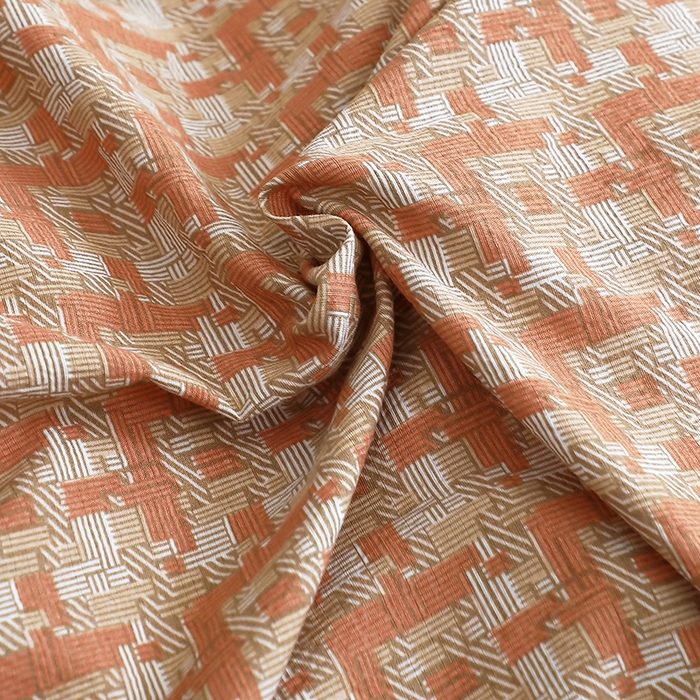 91家纺网 家纺一手货源 找家纺 仟网汇 2025新款亲肤皱皱棉四件套皱皱纱四件套 罗曼